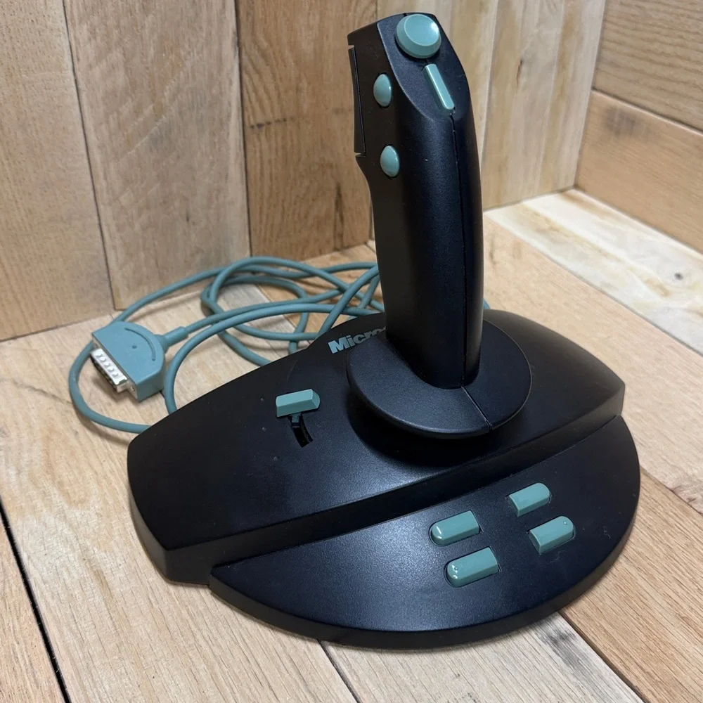 Microsoft SideWinder 3D Pro Black Flight JoyStick Simulator for PC